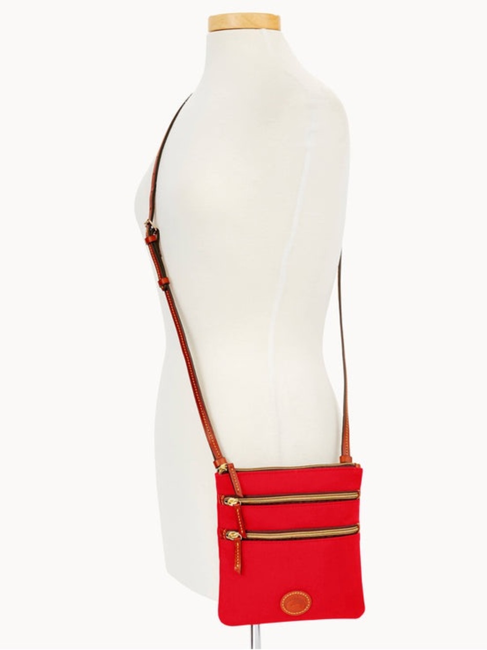 Dooney & Bourke Nylon North South Triple Zip